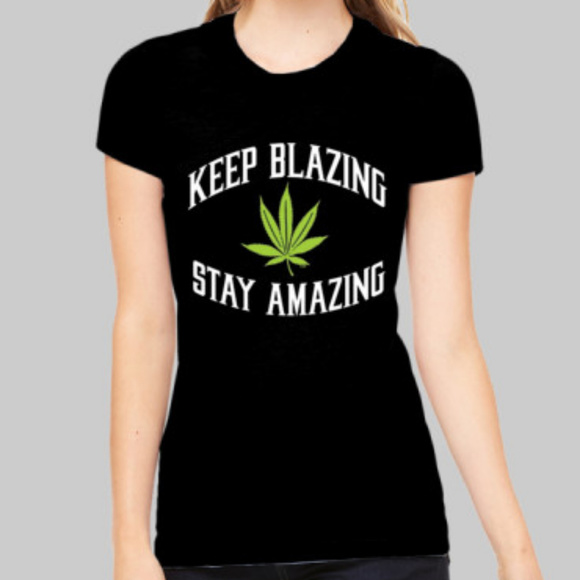 Keep Blazing Stay Amazing T-Shirt - Picture 1 of 2